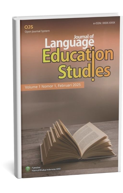 					View Vol. 1 No. 1 (2025): Journal of Language Education Studies
				